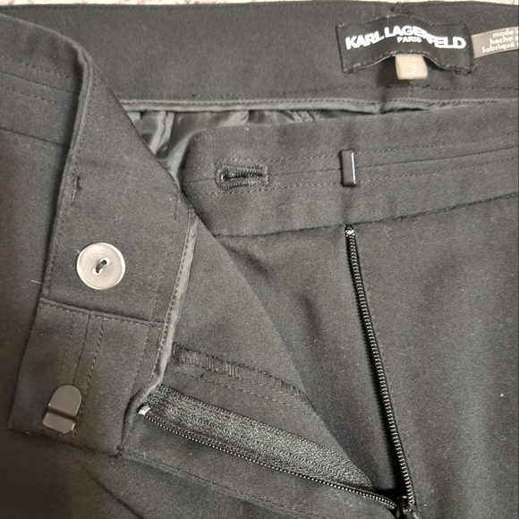 Karl Lagerfeld Black Women's Pants - Picture 6 of 7